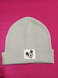 PONPONSUZ RİBANA KATLAMALI BERE